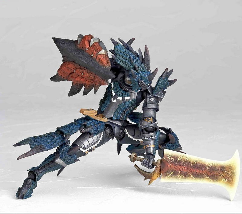 Revoltech Series No.123EX - Monster Hunter : Monster Hunter : Hunter Swordsman Laeus image 6