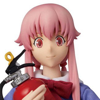Real Action Heroes Future Diary Pre-Painted PVC Figure: Gasai Yuno image 2