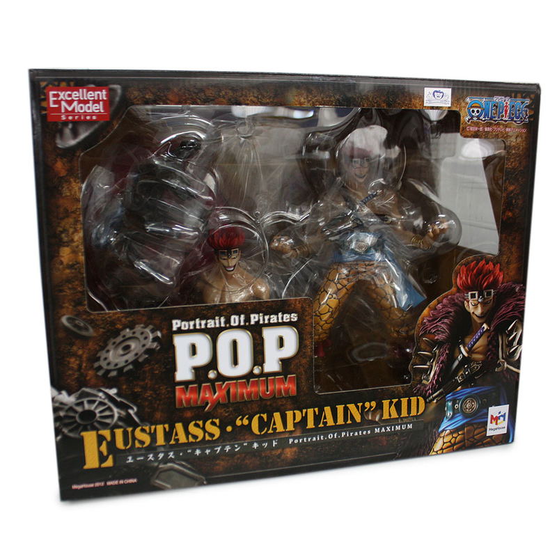 Excellent Model Portrait.Of.Pirates One Piece Series NEO-Maximum 1/8 Scale Pre-Painted PVC Figure: Eustass 'Captain' Kid image 4
