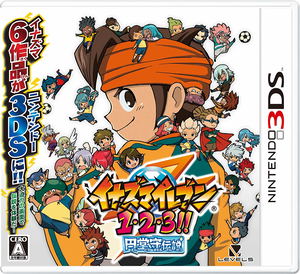 Inazuma Eleven Go (Dark Version) Nintendo 3DS CTR-P-AEDJ Soccer