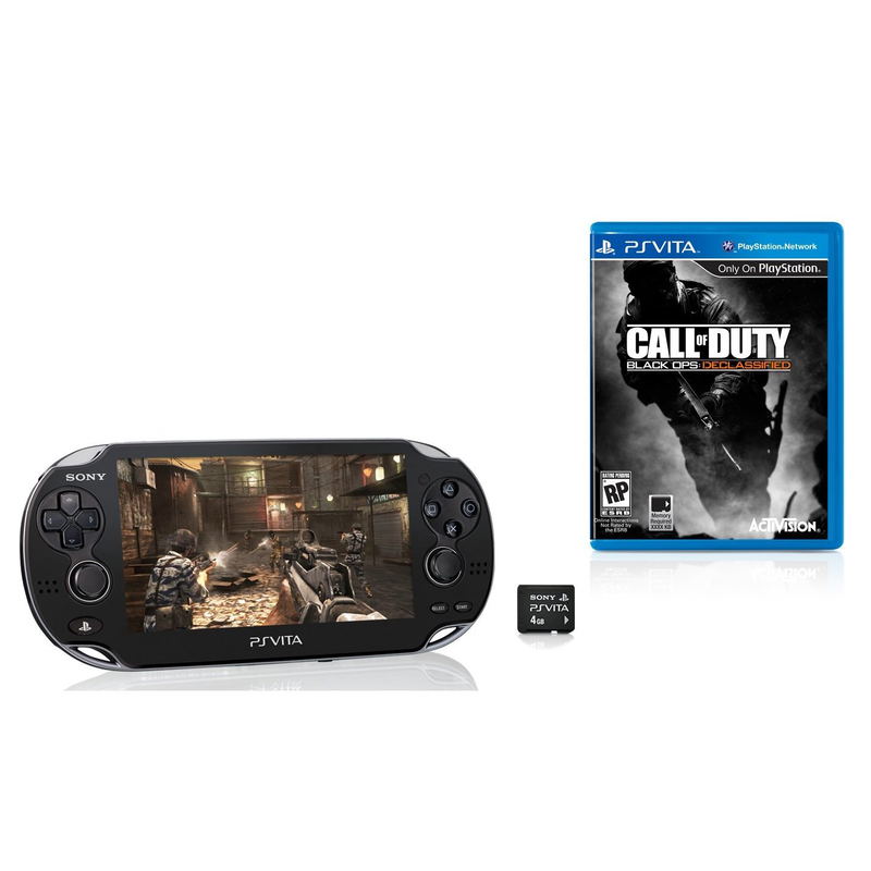 PS Vita PlayStation Vita - Call of Duty: Black Ops Declassified 3G/Wi-Fi Model (Black) image 3