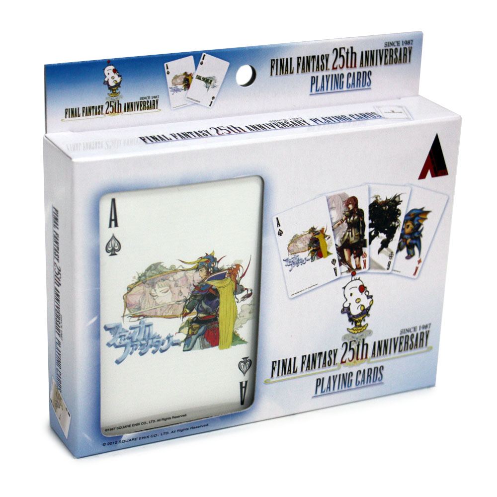 Final Fantasy 25th Anniversary Playing Card