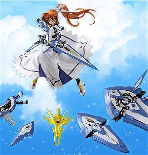 Magical Record Lyrical Nanoha Force 1/8 Scale Pre-Painted PVC Figure: Nanoha High CW-AEC00X Fortress & CW-AEC02X Strike Cannon