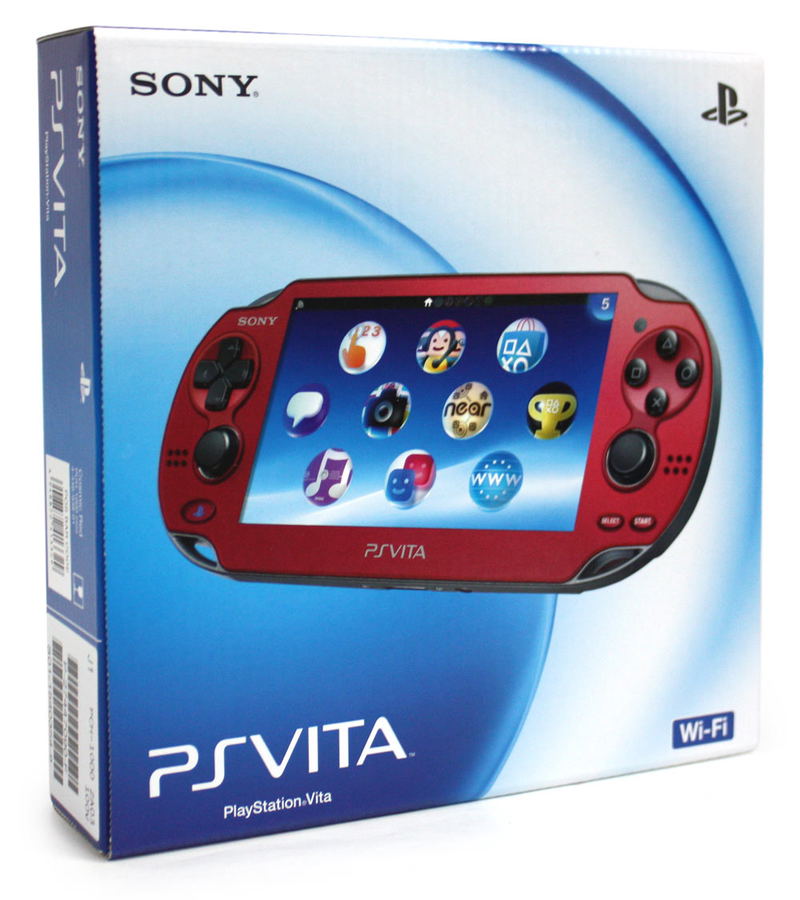 PSVita PlayStation Vita Wi-Fi Model (Cosmic Red)