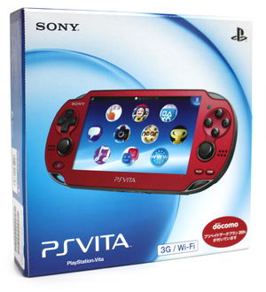 PSVita PlayStation Vita - 3G/Wi-Fi Model (Cosmic Red)_