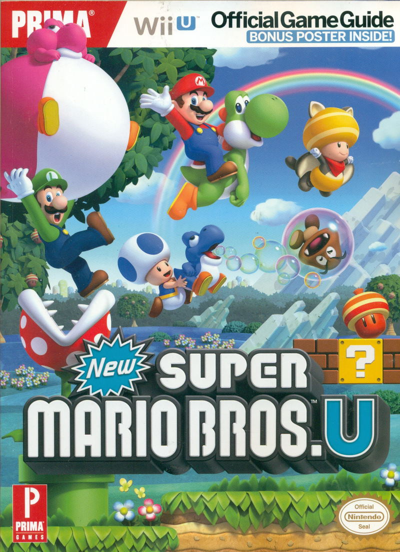 New Super Mario Bros. U Prima Official Game Guide image 1