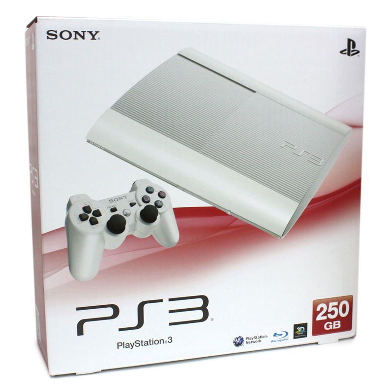 PlayStation3 New Slim Console (250GB Classic White Model) - 220V image 1