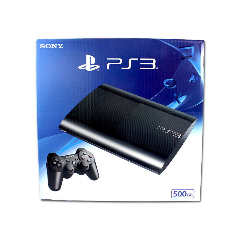 PlayStation3 New Slim Console (500GB Charcoal Black Model) - 220V image 1