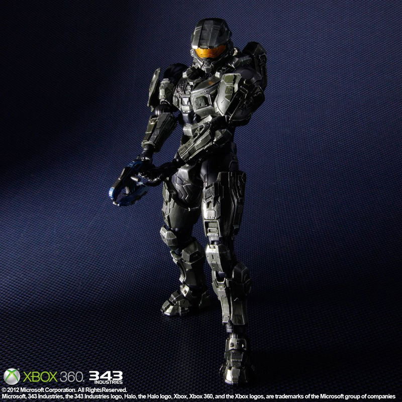 Halo 4 Play Arts Kai Non Scale Pre-Painted Figure: Master Chief image 3