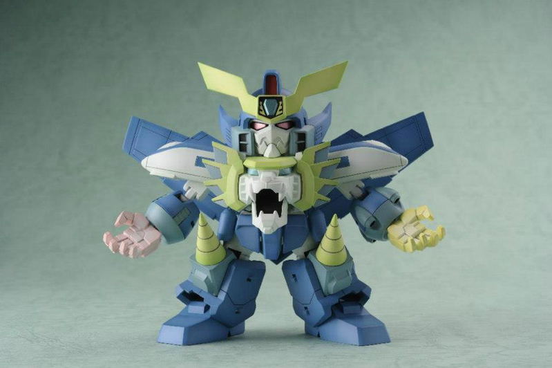 The King of Braves Gaogaigar Deluxe Set Non Scale Pre-Painted PVC Figure: Gaogaigar image 2