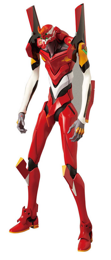Real Action Heroes Rebuild of Evangelion Pre-Painted PVC Figure: Eva-02 image 2