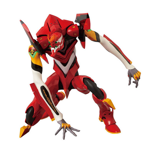 Real Action Heroes Rebuild of Evangelion Pre-Painted PVC Figure: Eva-02 image 1
