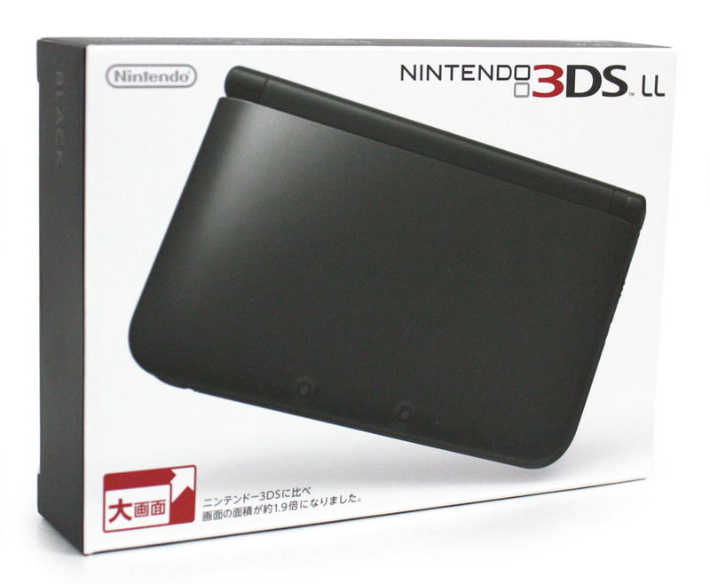 Nintendo 3DS LL (Black) image 1