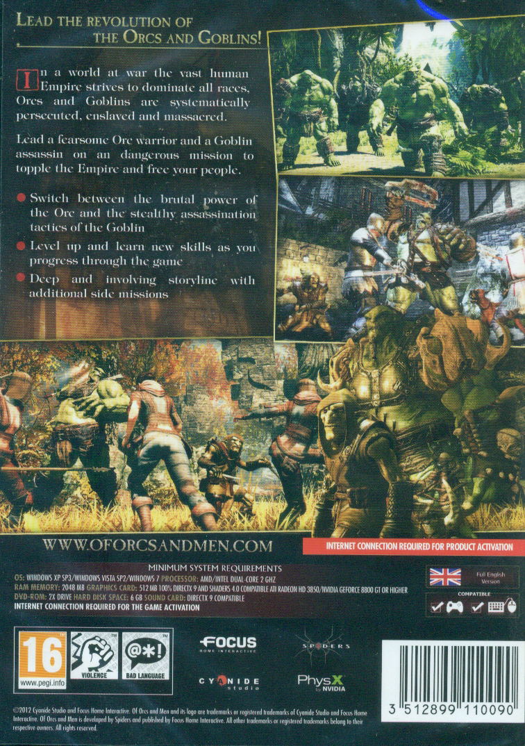 Of Orcs and Men (DVD-ROM) image 2