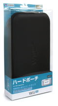 Hard Pouch for Wii U GamePad (Black) thumbnail 1