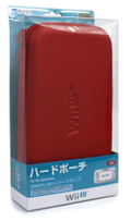 Hard Pouch for Wii U GamePad (Red) thumbnail 1