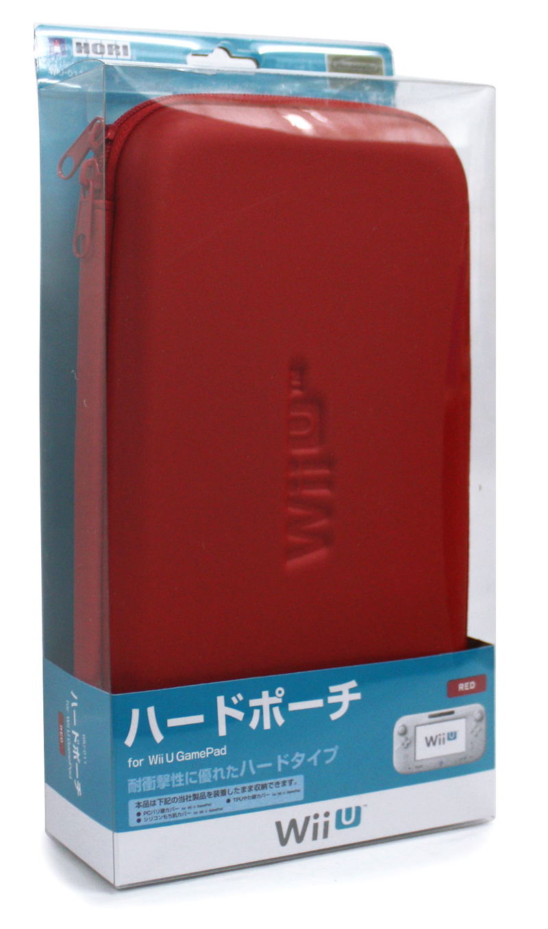 Hard Pouch for Wii U GamePad (Red) image 1