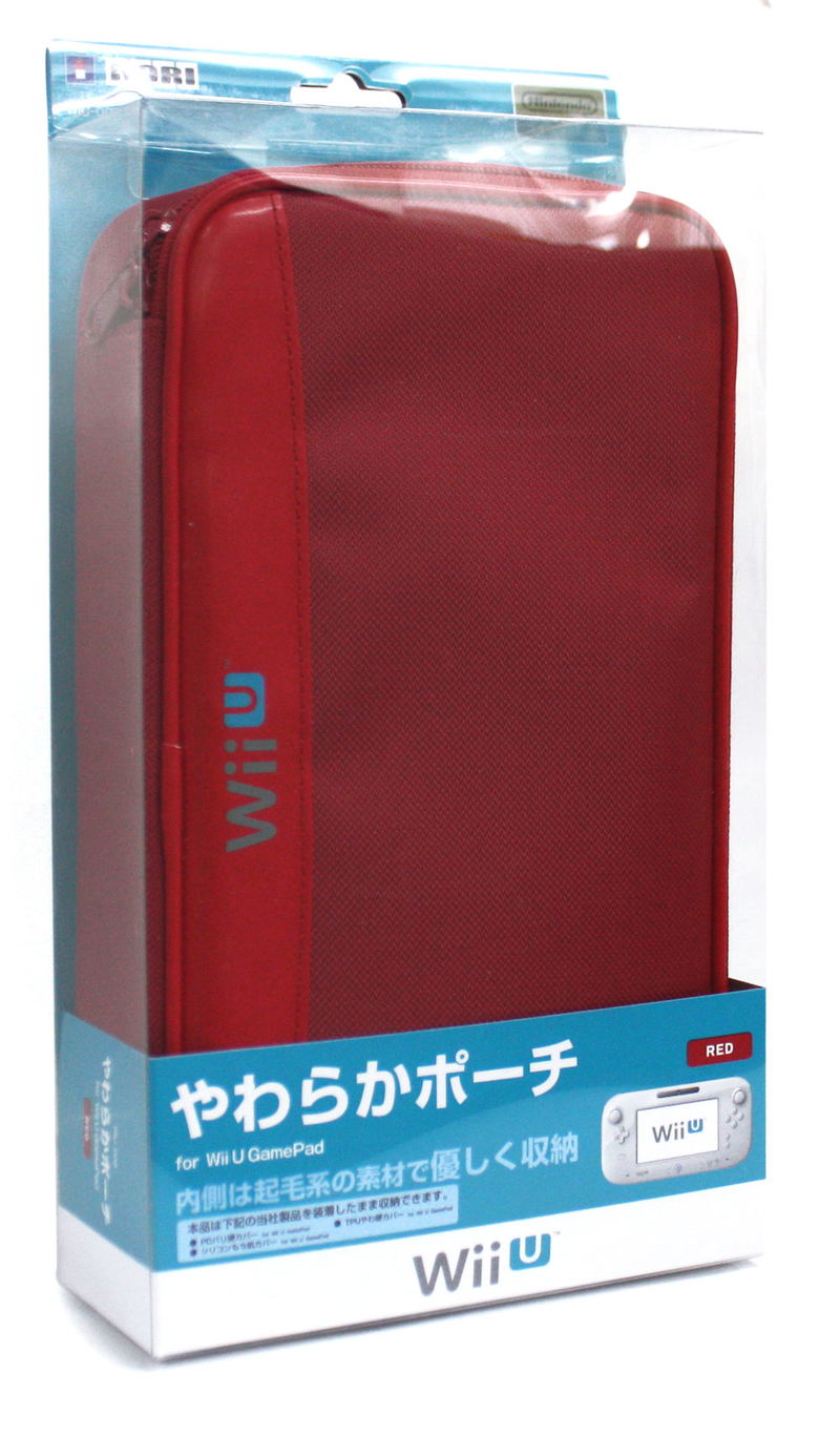 Yawaraka Pouch for Wii U GamePad (Red) image 1