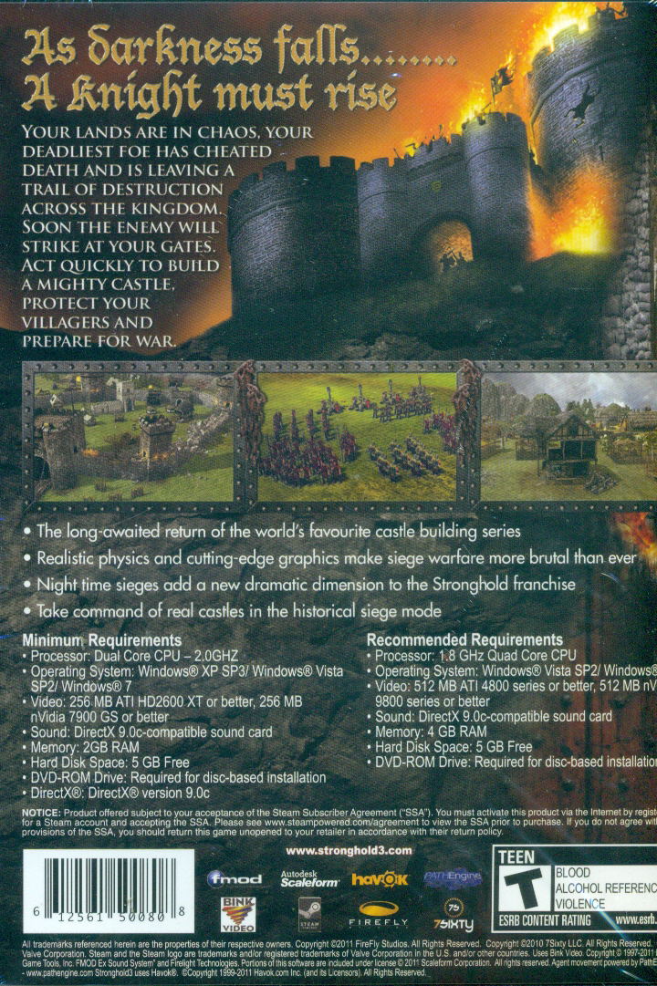 Stronghold 3: Gold Edition (DVD-ROM) image 2