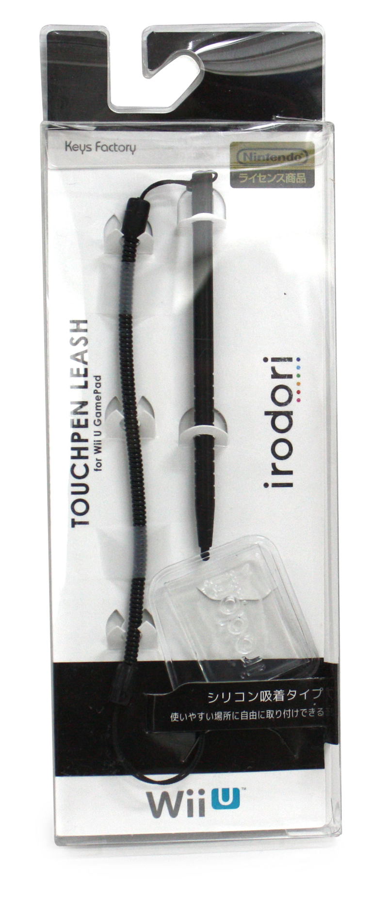 Touch Pen Leash for Wii U GamePad (Black) image 1