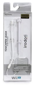 Touch Pen Leash for Wii U GamePad (White) thumbnail 1