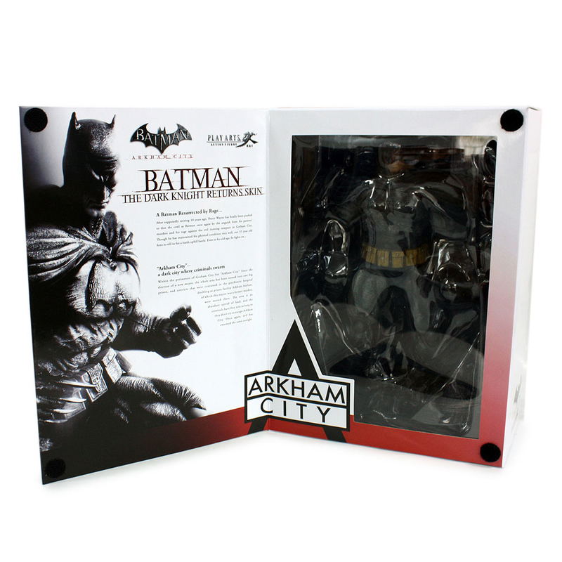 Batman Arkham City Play Arts Kai Non Scale Pre-Painted Figure: Batman Dark Knight Returns Skin image 10