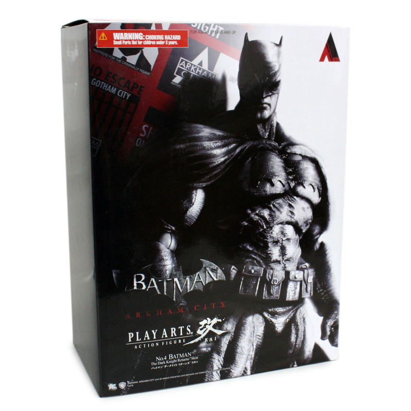 Batman Arkham City Play Arts Kai Non Scale Pre-Painted Figure: Batman Dark Knight Returns Skin image 9