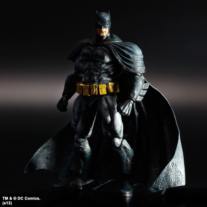 Batman Arkham City Play Arts Kai Non Scale Pre-Painted Figure: Batman Dark Knight Returns Skin image 2