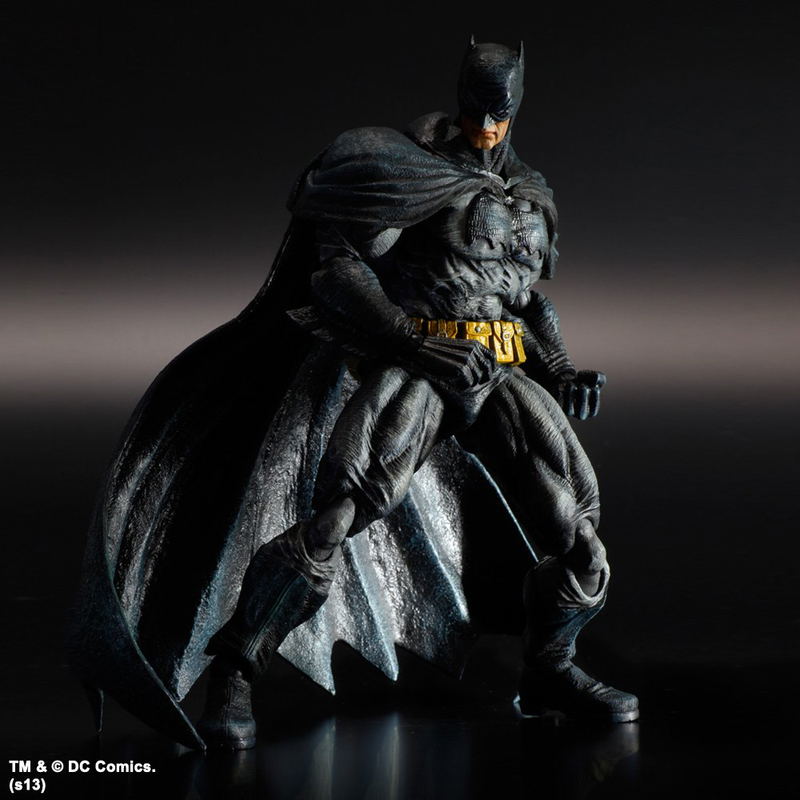 Batman Arkham City Play Arts Kai Non Scale Pre-Painted Figure: Batman Dark Knight Returns Skin image 3