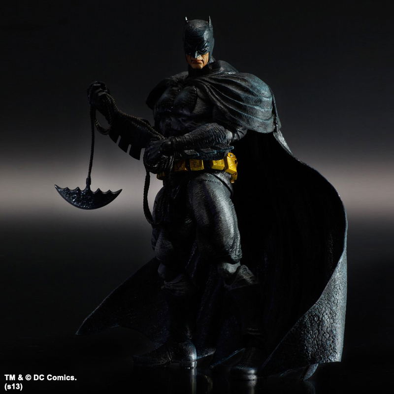 Batman Arkham City Play Arts Kai Non Scale Pre-Painted Figure: Batman Dark Knight Returns Skin image 4