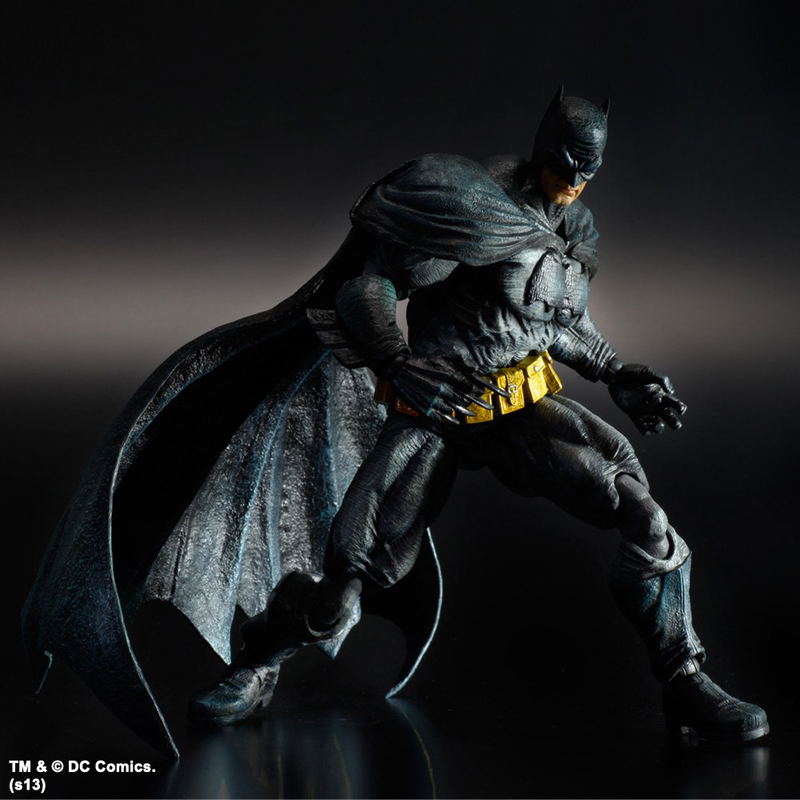 Batman Arkham City Play Arts Kai Non Scale Pre-Painted Figure: Batman Dark Knight Returns Skin image 6
