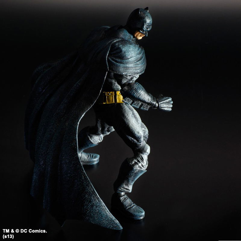 Batman Arkham City Play Arts Kai Non Scale Pre-Painted Figure: Batman Dark Knight Returns Skin image 7