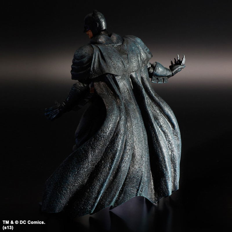 Batman Arkham City Play Arts Kai Non Scale Pre-Painted Figure: Batman Dark Knight Returns Skin image 8