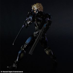 Metal Gear Solid Rising Revengeance Play Arts Kai Non Scale Pre-Painted PVC Figure: Raiden