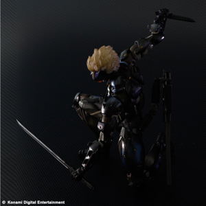 Metal Gear Solid Rising Revengeance Play Arts Kai Non Scale Pre-Painted PVC Figure: Raiden