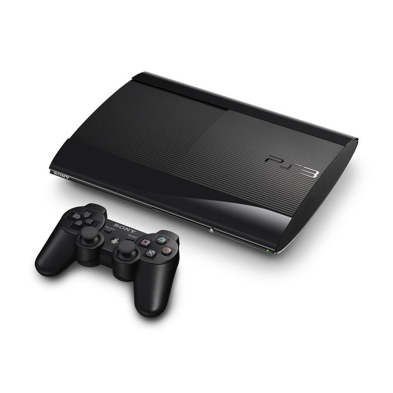PlayStation3 New Slim Console (500GB Charcoal Black Model) image 2