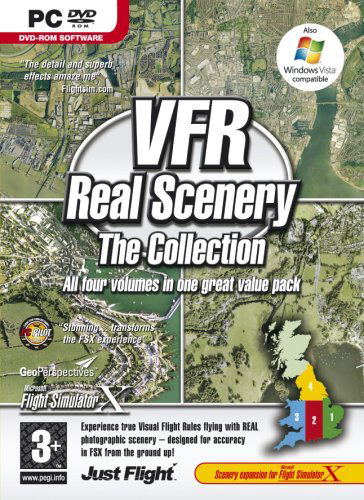VFR Real Scenery - The Collection (DVD-ROM) — Import Game Deal