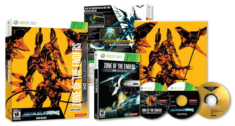 Zone of the Enders HD Collection (Includes demo of Metal Gear Rising: Revengence) (Collector's Edition) image 1