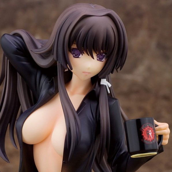 Muv-Luv Alternative Total Eclipse Sky Tube 1/6 Scale Pre-Painted PVC Figure: Takamura Yui Off Style ver. image 1