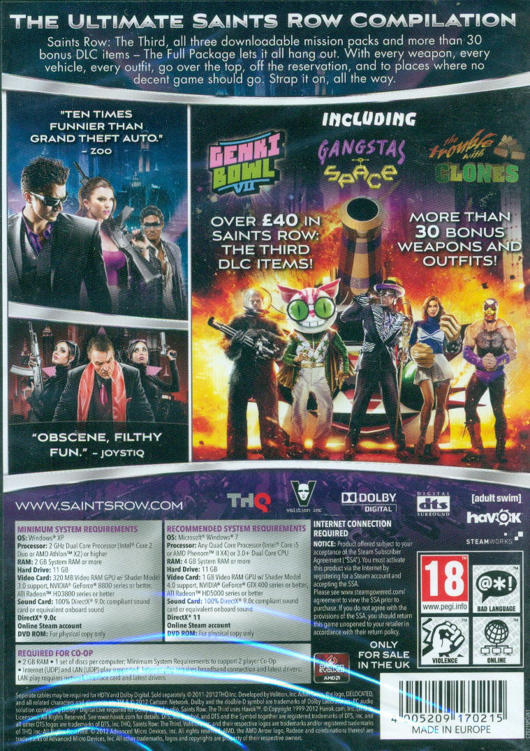 Saints Row: The Third (The Full Package) (DVD-ROM) image 2