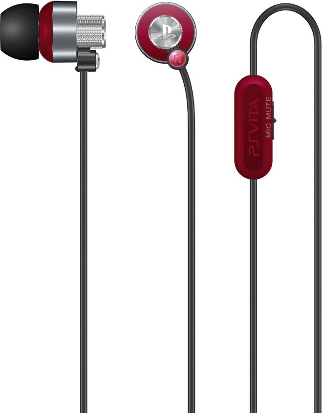 Sony PlayStation Vita Earphone (Cosmic Red) for PlayStation Vita