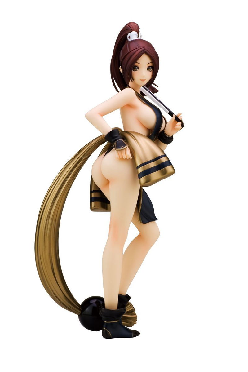 The King of Fighters XIII 1/6 Scale Pre-Painted PVC Figure: Shiranui Mai Black ver. image 1