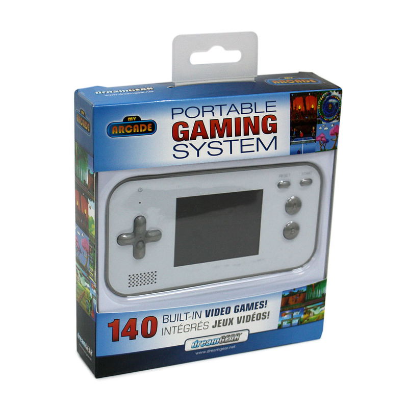 Handheld Portable Gaming System (White) image 1