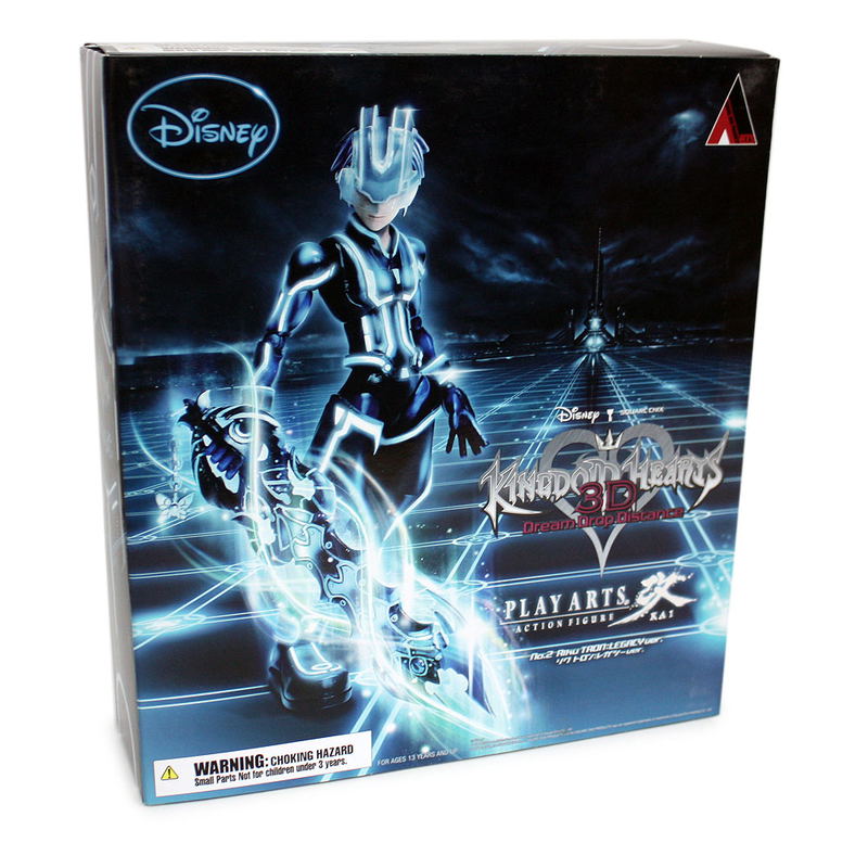 Kingdom Hearts 3D Dream Drop Distance Play Arts Kai Non Scale Pre-Painted Figure: Riku Tron Legacy Ver. image 7