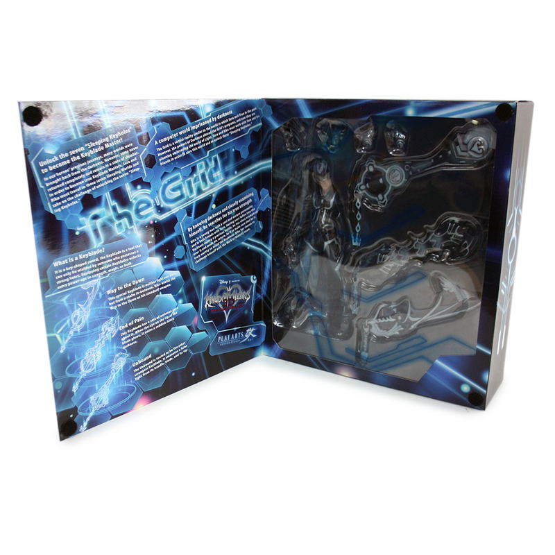Kingdom Hearts 3D Dream Drop Distance Play Arts Kai Non Scale Pre-Painted Figure: Riku Tron Legacy Ver. image 8