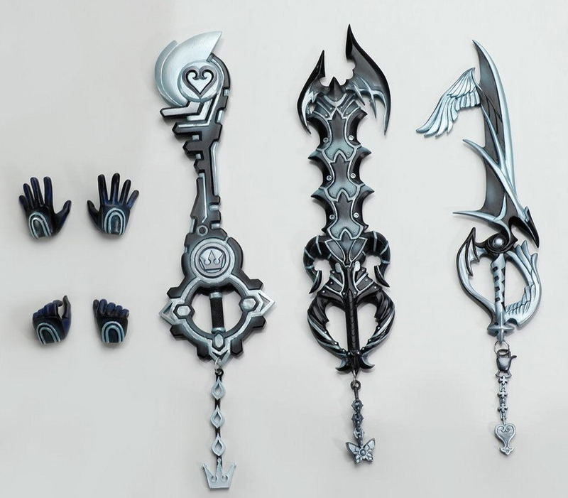Kingdom Hearts 3D Dream Drop Distance Play Arts Kai Non Scale Pre-Painted Figure: Riku Tron Legacy Ver. image 6