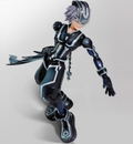 Kingdom Hearts 3D Dream Drop Distance Play Arts Kai Non Scale Pre-Painted Figure: Riku Tron Legacy Ver. thumbnail 5