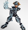 Kingdom Hearts 3D Dream Drop Distance Play Arts Kai Non Scale Pre-Painted Figure: Sora Tron Legacy Ver. thumbnail 4