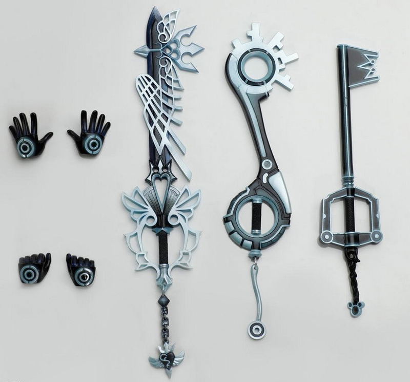 Kingdom Hearts 3D Dream Drop Distance Play Arts Kai Non Scale Pre-Painted Figure: Sora Tron Legacy Ver. image 6