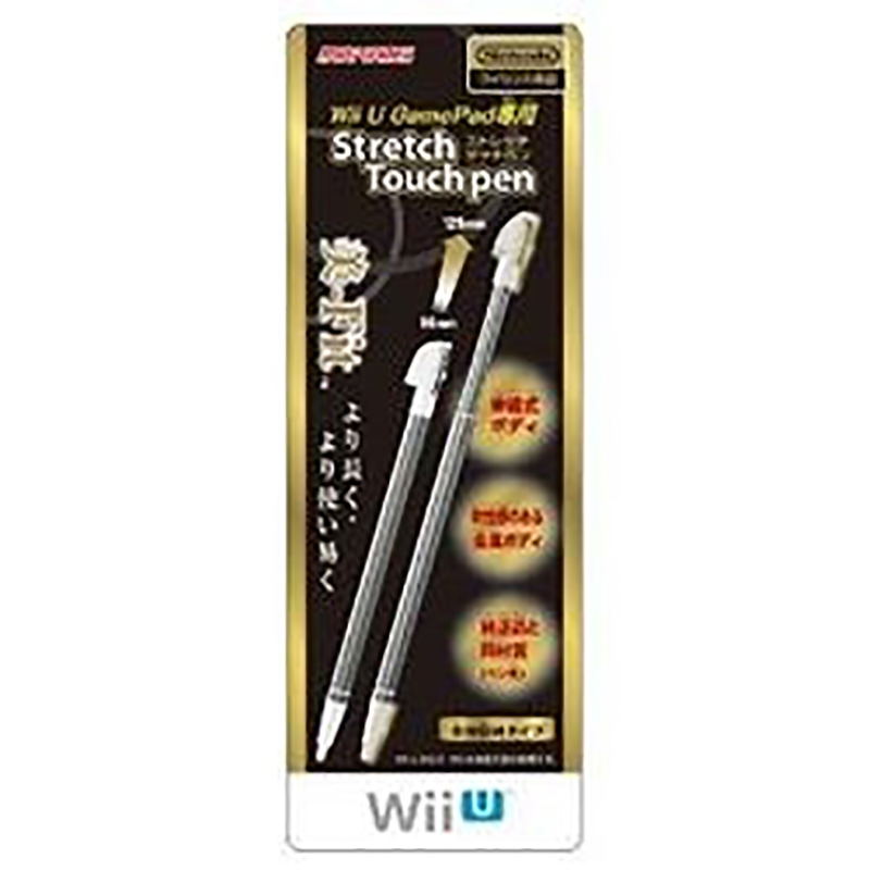 Stretch Touch Pen for Wii U Gamepad (Black) image 1